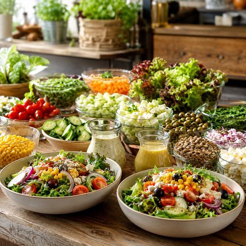 Salatbar-Vision